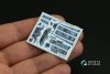 Quinta Studio QDS-48320 Su-30SM 3D-Printed & coloured Interior on decal paper (GWH) (Small version) 1/48